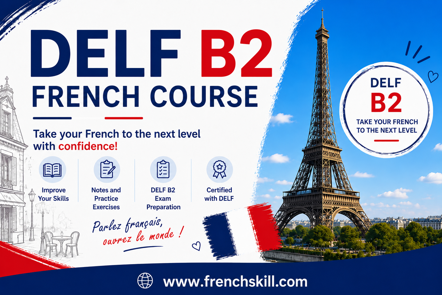 DELF B2 – Upper Intermediate